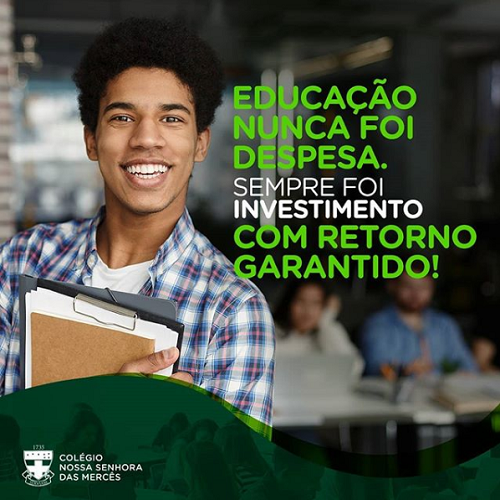 EDUCAÇÃO É INVESTIMENTO EDUCAÇÃO É INVESTIMENTO