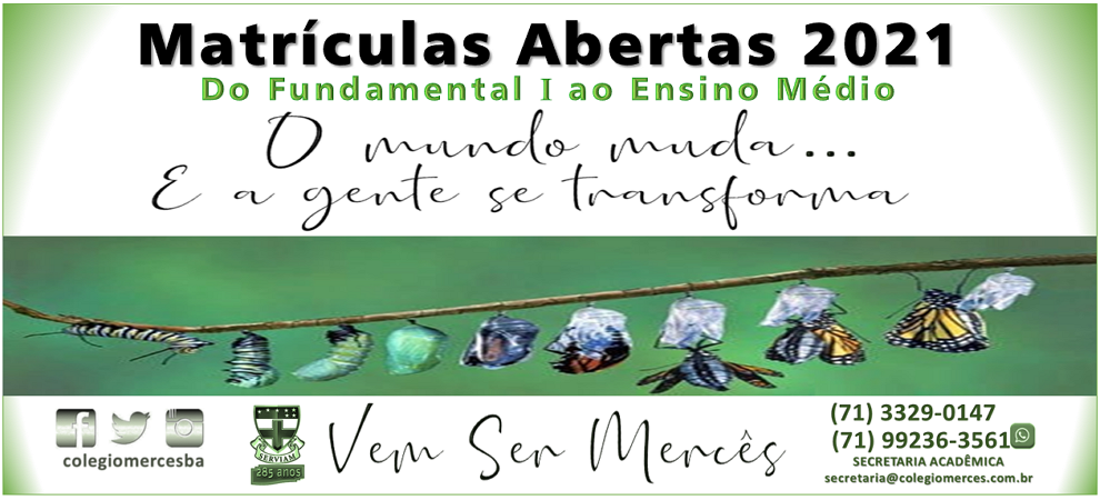 MATRÍCULAS ABERTAS 2021 MATRÍCULAS ABERTAS 2021