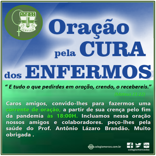 ORAÇÃO PELA CURA DOS ENFERMOS ORAÇÃO PELA CURA DOS ENFERMOS